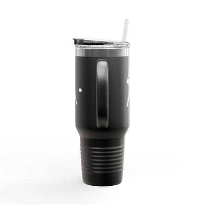 Baseball-Themed Insulated Travel Mug, Perfect for Fans & Athletes, Gift for Sports Lovers, 40oz Drinkware for Home & Road - TRV