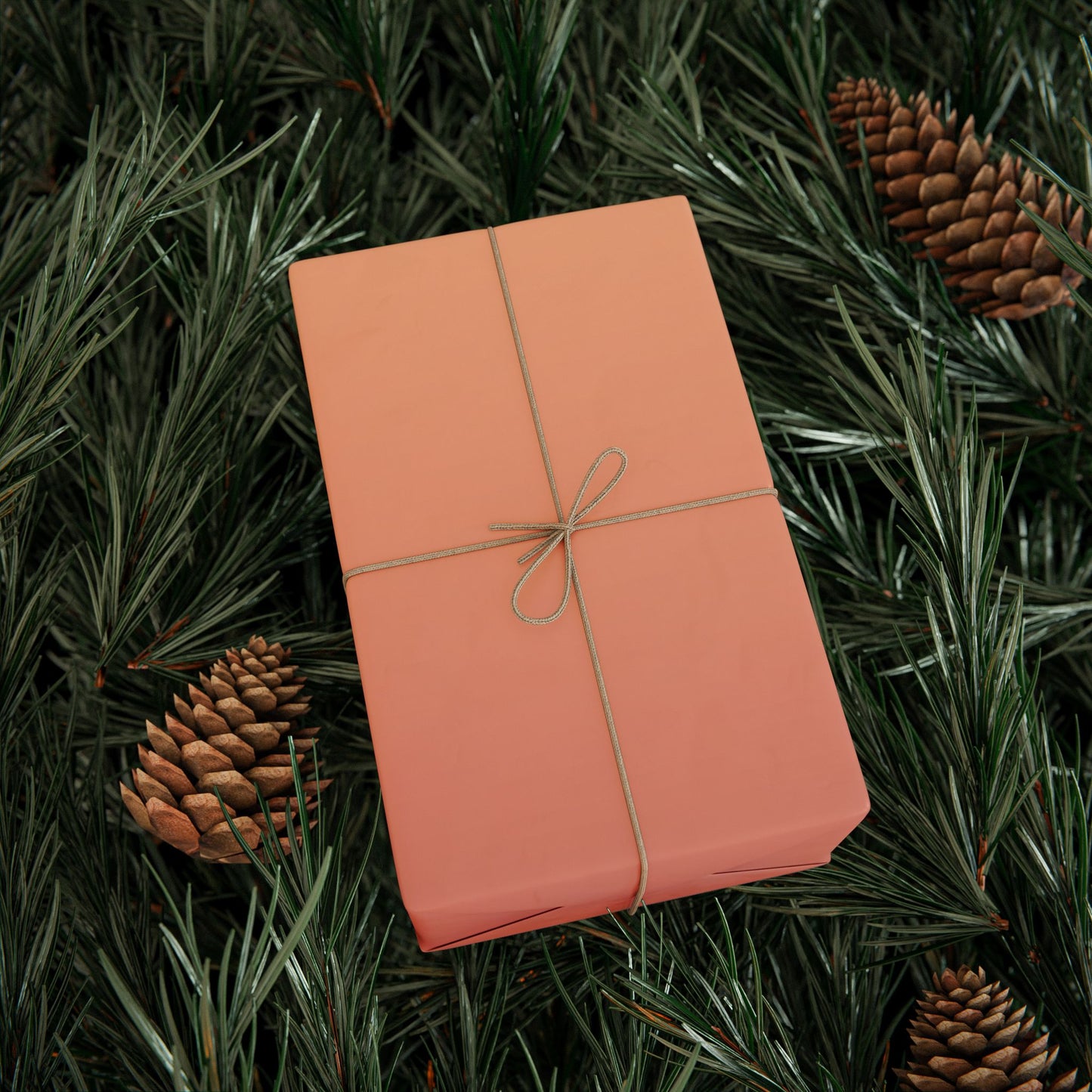 Sunset Gradient Wrapping Paper Roll — Peach Ombre Gift Wrap