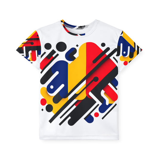 Vibrant Kids Sports Jersey - Fun Athletic Tee for Playtime, Game Day Apparel, Colorful Youth Shirt, Gift for Young Athletes, Casual [...] - TRV