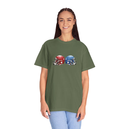 Unisex Football Rivalry T-Shirt - Perfect Gift for Game Day, Sports Fans, Tailgating, Football Season, Team Spirit Gear
