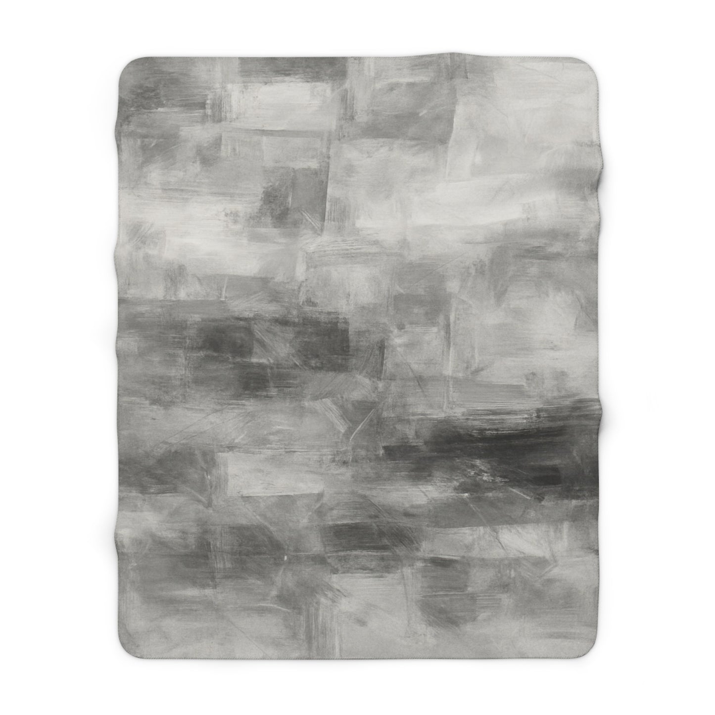 Soft sherpa fleece blanket by Printify, cozy plush throw ideal for winter snuggling and staying warm.