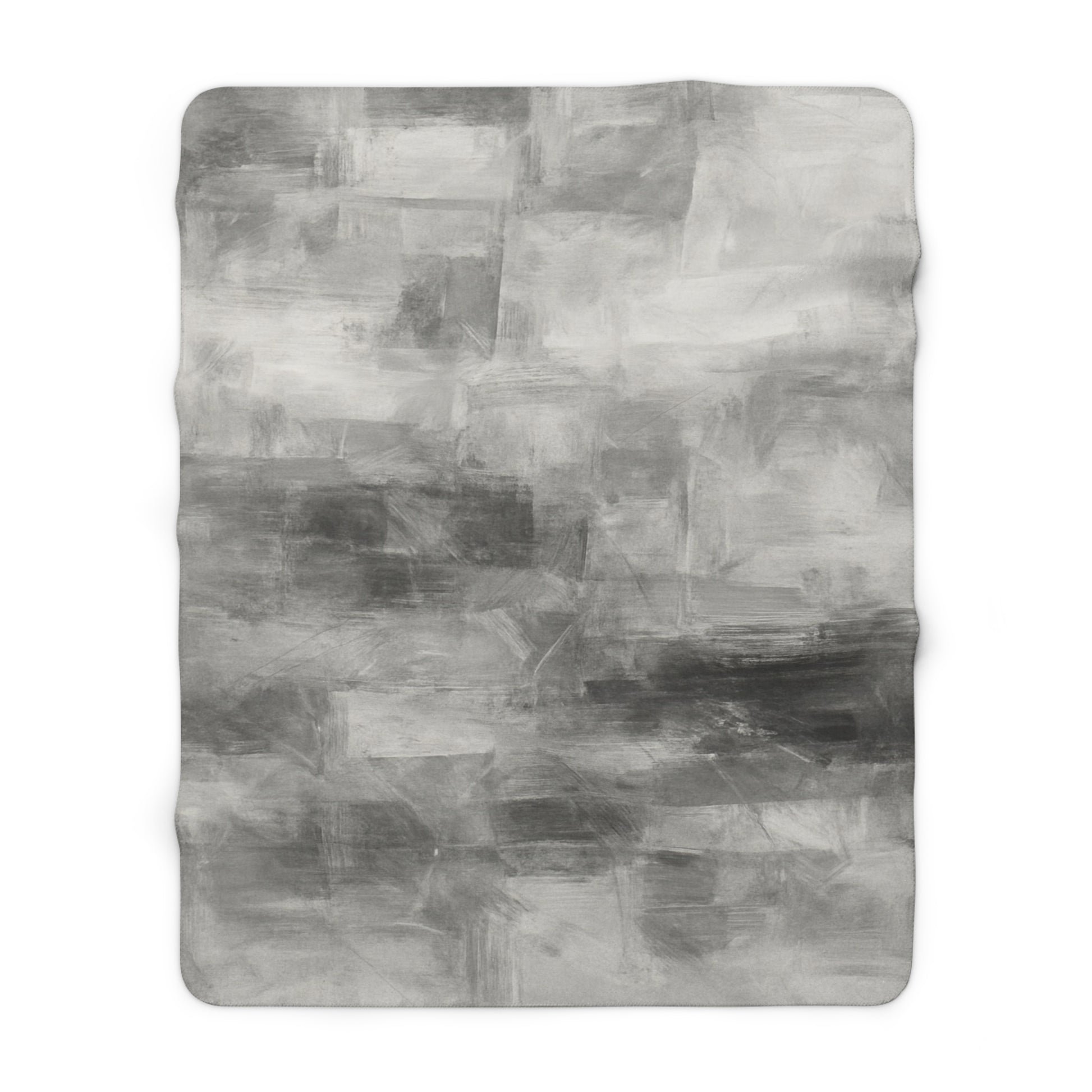 Soft sherpa fleece blanket by Printify, cozy plush throw ideal for winter snuggling and staying warm.