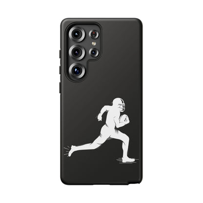 Football Player Phone Case, Tough Cases, Sports Phone Cover, Gift for Athletes, iPhone & Samsung Accessories, Running Player Design - TRV