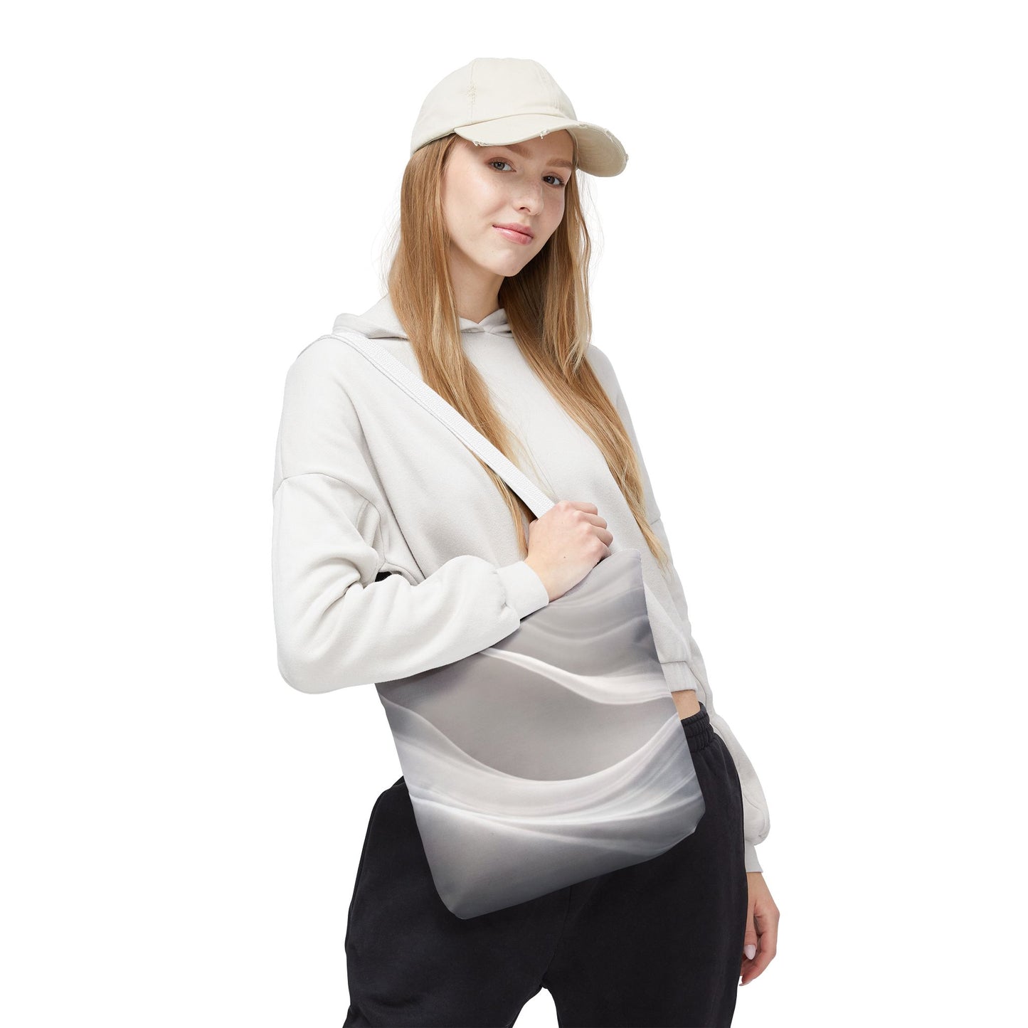 Soft Marble Wave Tote