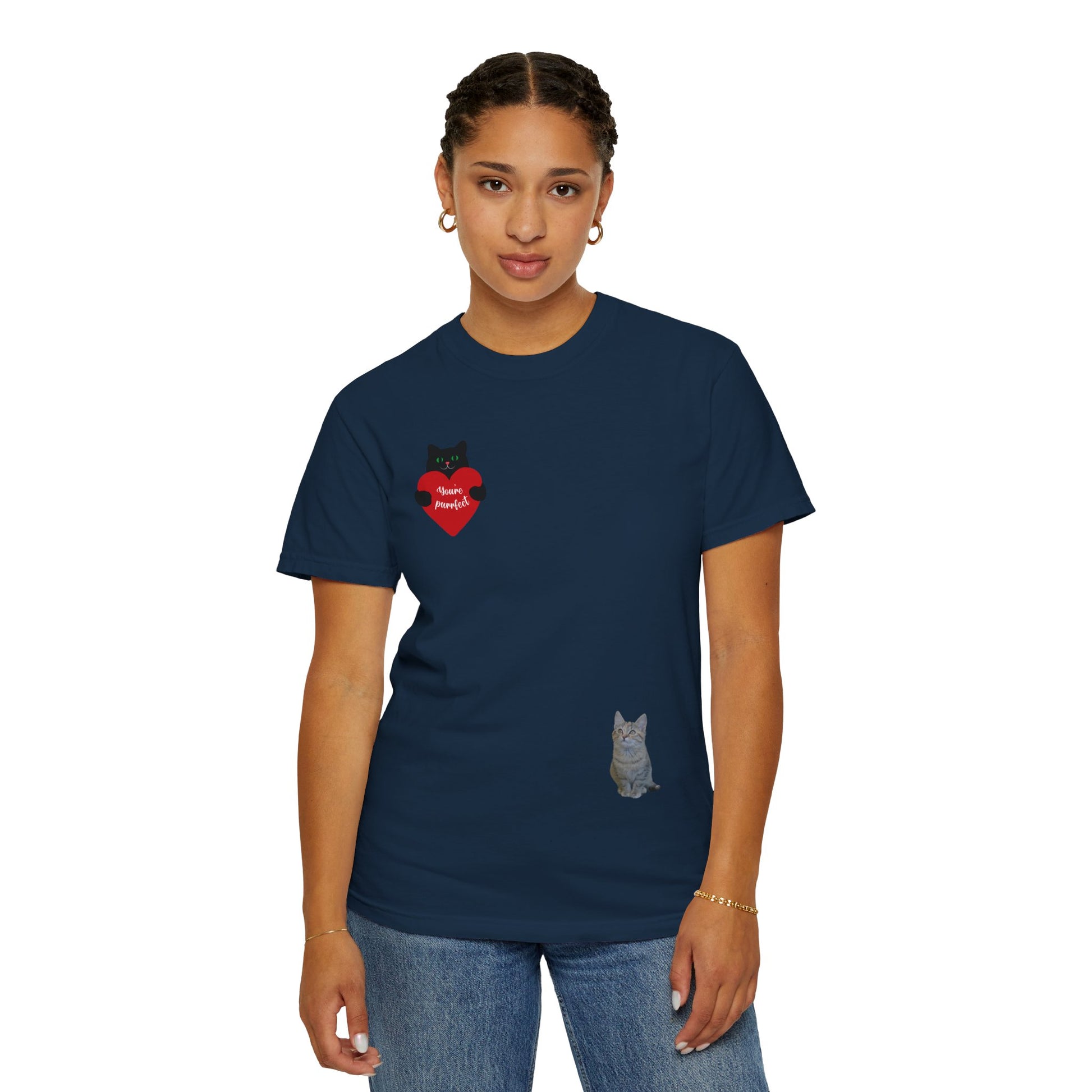 Cat Lover Unisex T-Shirt, Cute Cat Tee, Gift for Cat Owners, Animal Lover Shirt, Birthday Gift, Casual Comfort Tee, Pet Theme - TRV
