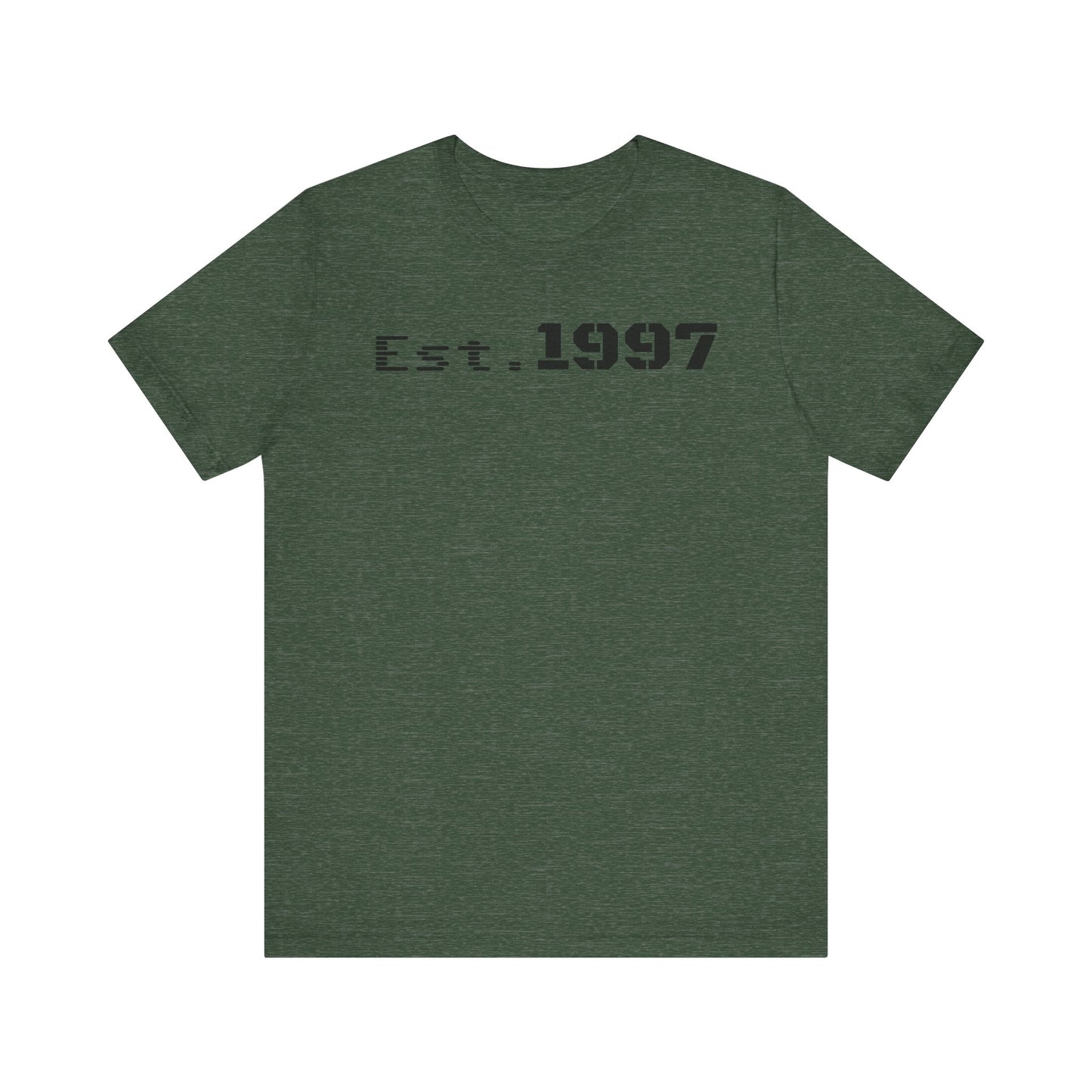 Est. 1997 Unisex Jersey Short Sleeve Tee - Vintage Style, Perfect for Birthdays, Casual Wear, Gifts, Anniversaries, Retro Fashion