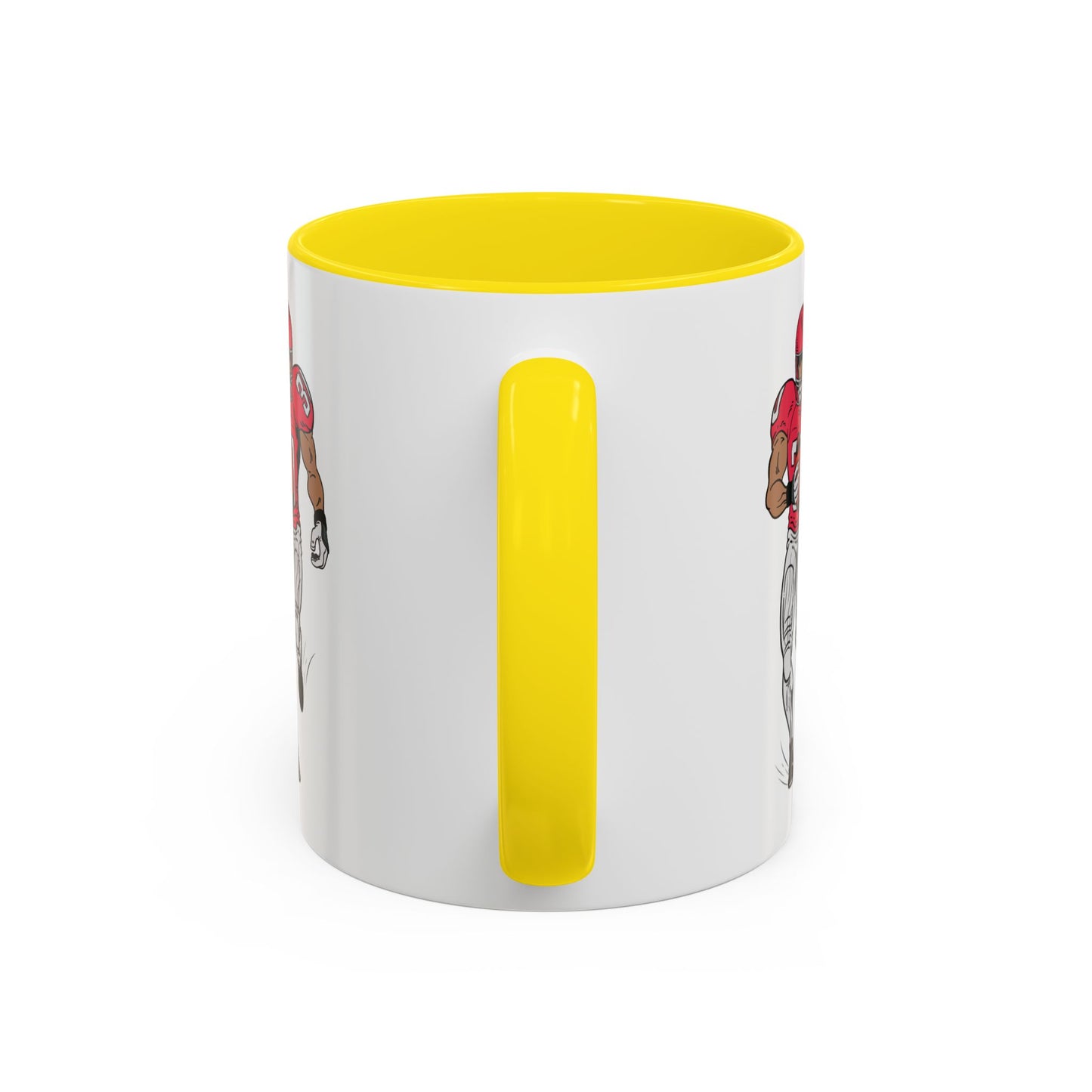 Football Player Coffee Mug, Sports Fan Gift, Motivational Coffee Cup, Game Day Mug, Unique Sports Merchandise