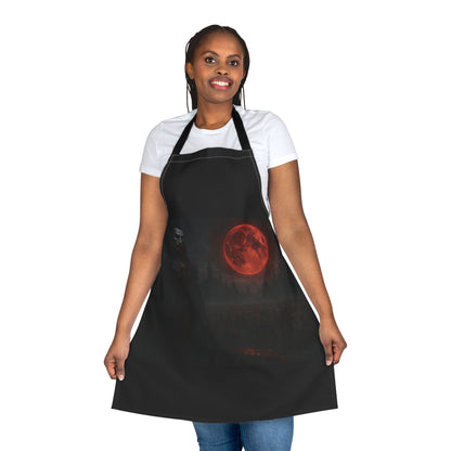 Vampire Blood Moon Apron