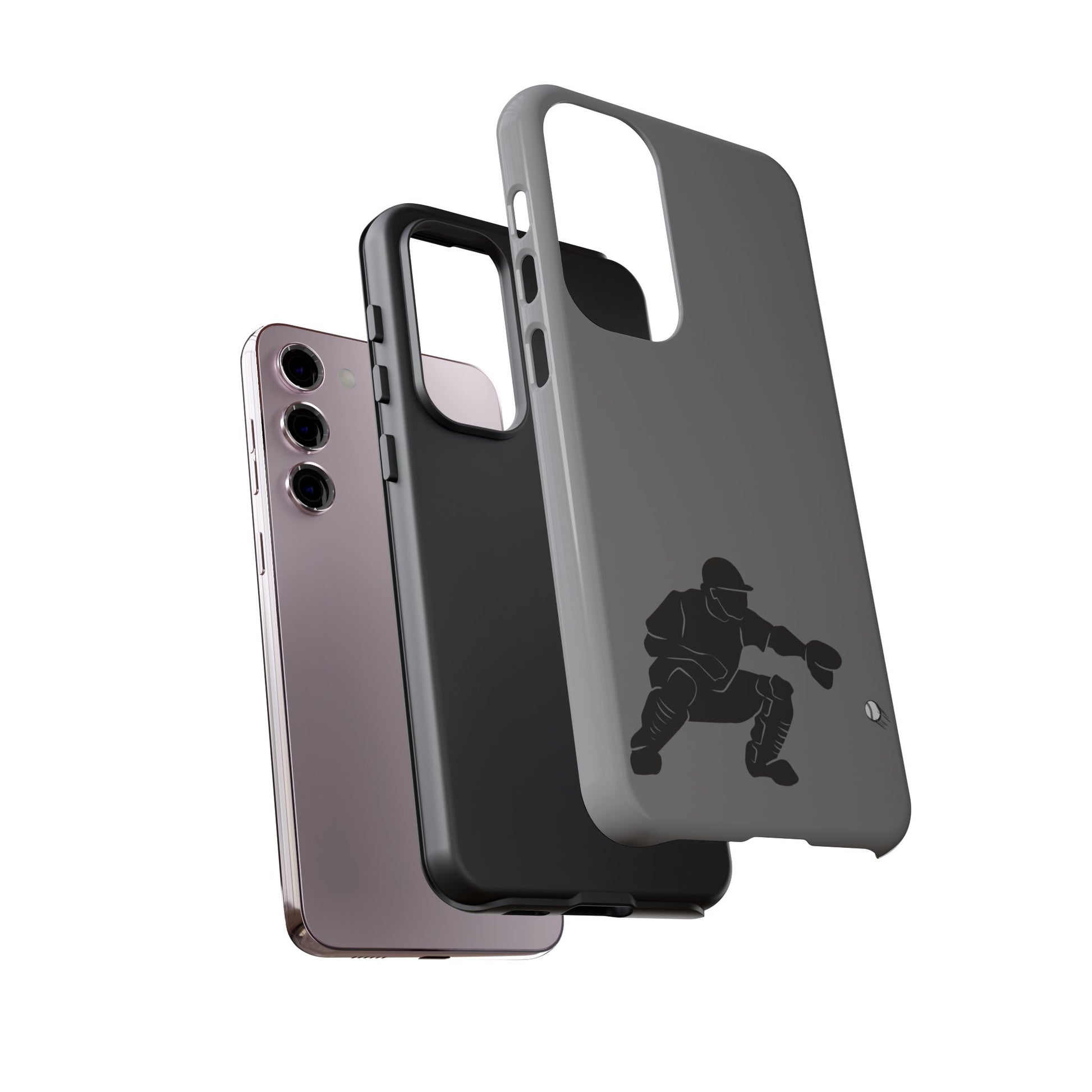 Baseball Catcher Phone Case - Tough Cases, Sports Phone Cover, Great for Athletes, Perfect Gift for Baseball Lovers, Unique Cell Phone Design - TRV