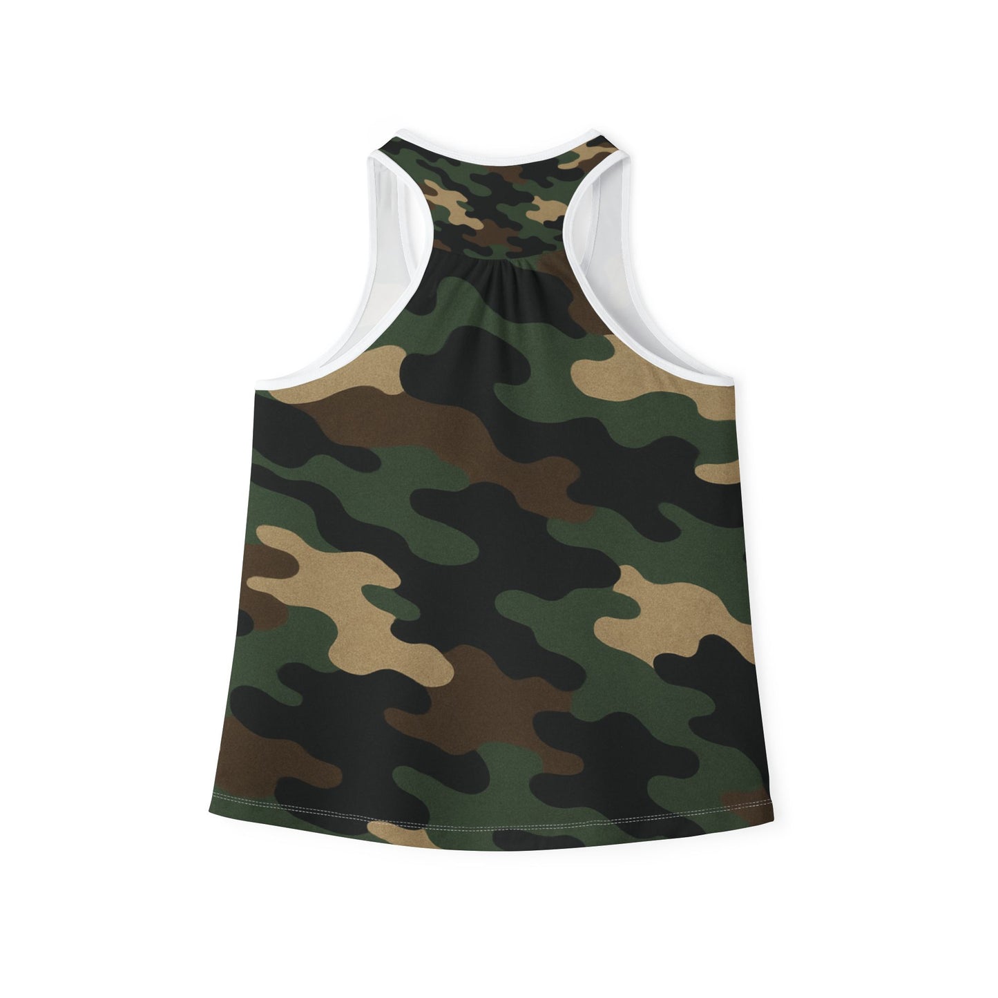 Camo Women's Tank Top, Stylish Fitness Wear, Summer Outfit, Outdoor Activities, Casual Tank for Women, Gift for Her - TRV