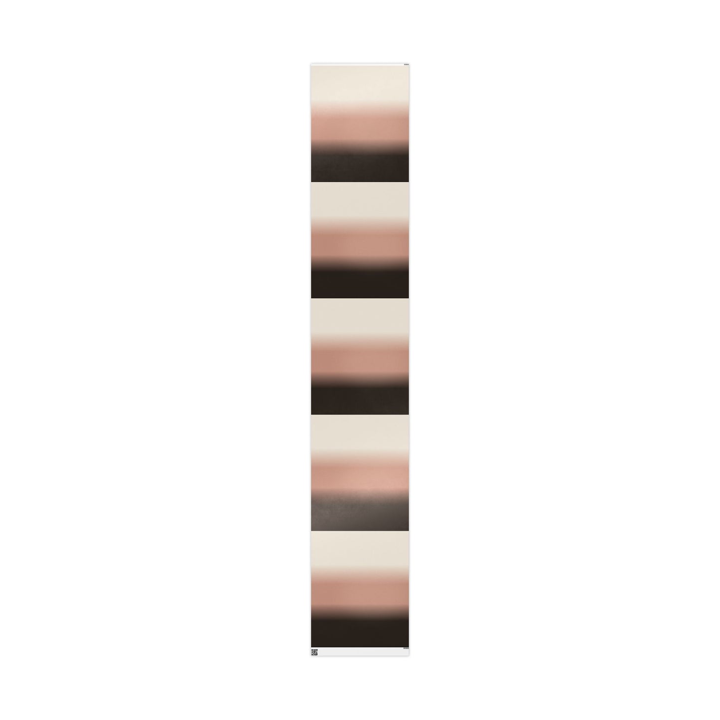 Neutral Ombre Gradient Wrapping Paper Roll — Minimal Beige to Brown Gift Wrap for Weddings, Birthdays & Everyday