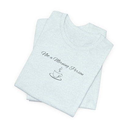 Casual Graphic Tee for Everyday Comfort, Unisex Jersey Tee with Inspirational Quote, Gift for Friends, Birthday Gift, Motivational Tee