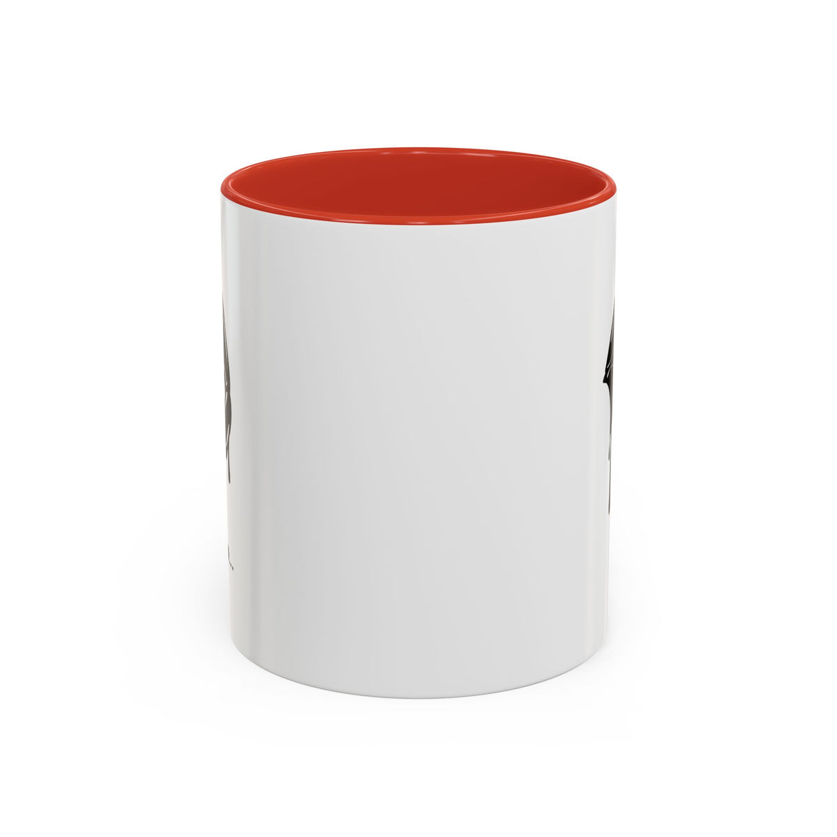 Black drip lips graphic coffee mug with bite design, available in 11oz or 15oz from Printify.