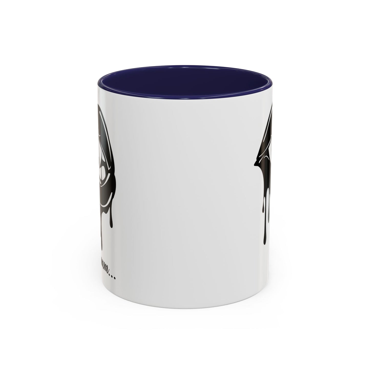 Dripping Lip Coffee Mug – "hmm..." Accent Ceramic Mug (11/15oz)