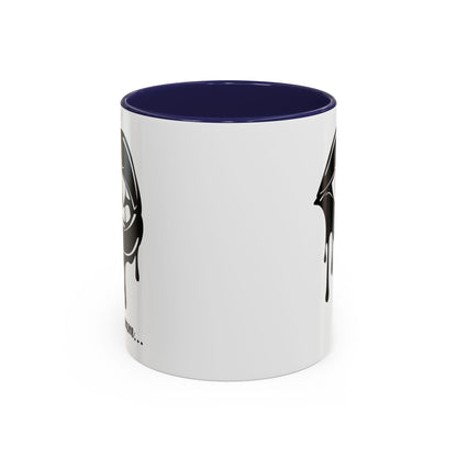 Dripping Lip Coffee Mug – "hmm..." Accent Ceramic Mug (11/15oz)