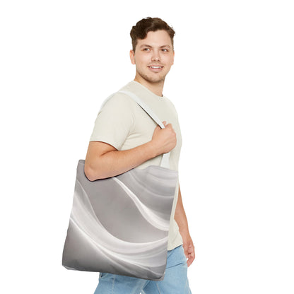 Soft Marble Wave Tote