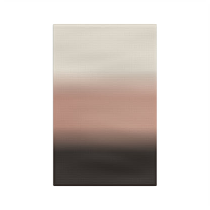 Neutral Gradient Ombre Microfiber Tea Towel | Blush to Charcoal