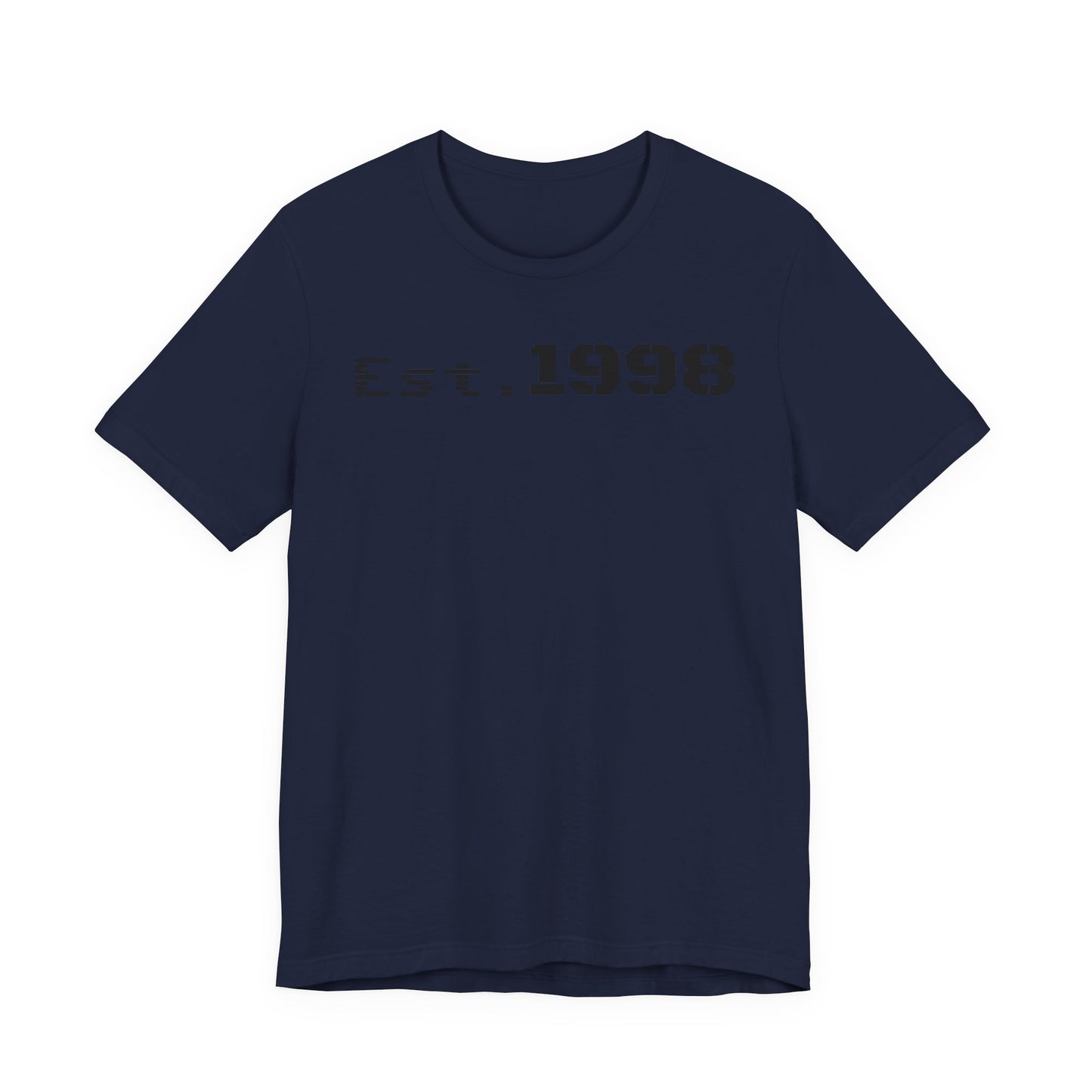 Est. 1998 Unisex Short Sleeve Tee, Vintage Style T-Shirt, Birthday Gift, Casual Wear, Retro Fashion, Unisex Apparel
