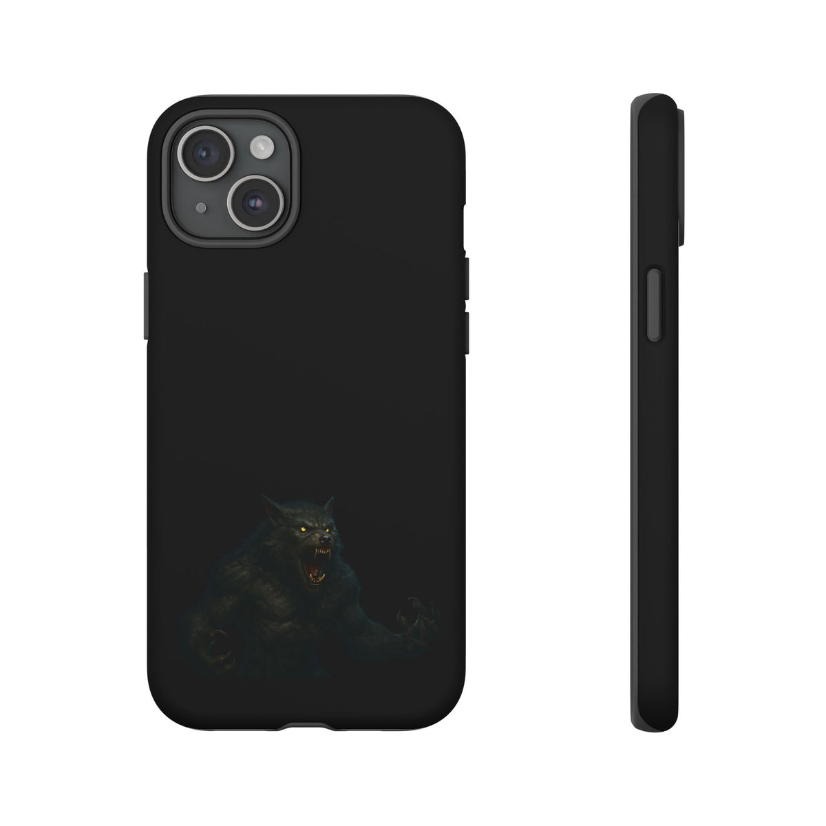 Werewolf Phone Case, dark monster graphic tough protective case - view 33