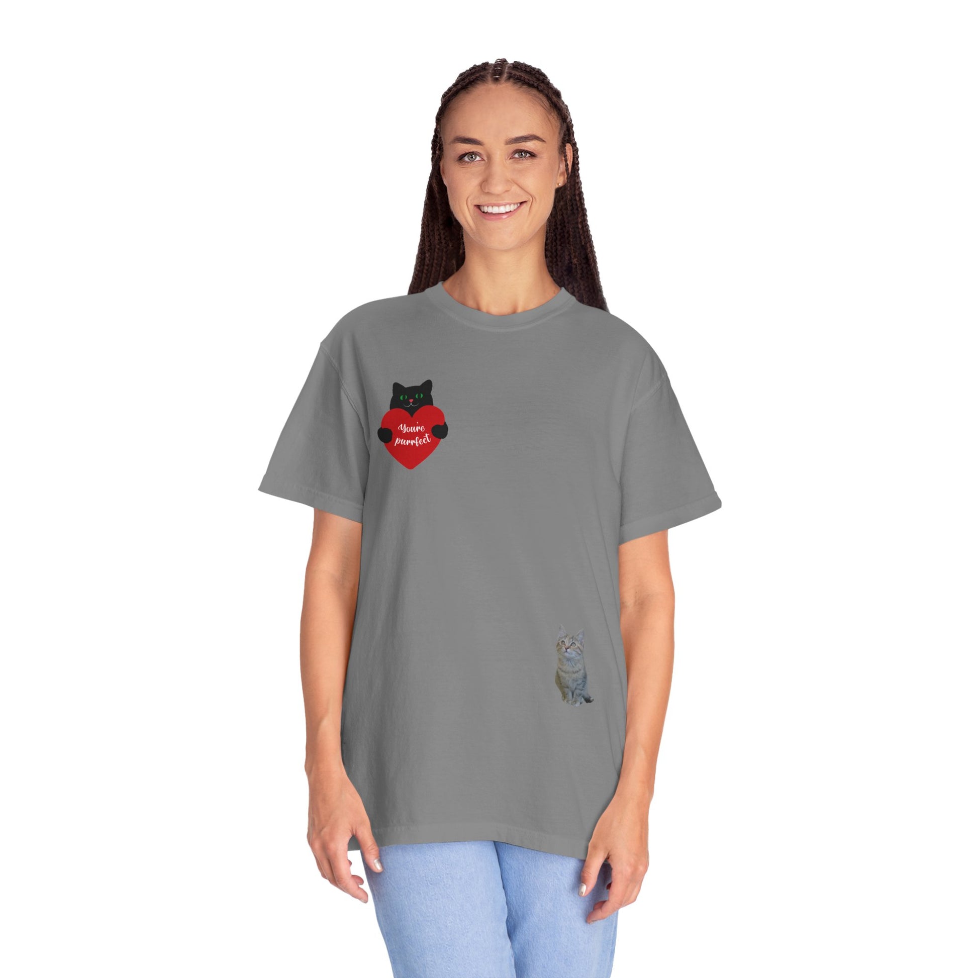 Cat Lover Unisex T-Shirt, Cute Cat Tee, Gift for Cat Owners, Animal Lover Shirt, Birthday Gift, Casual Comfort Tee, Pet Theme - TRV