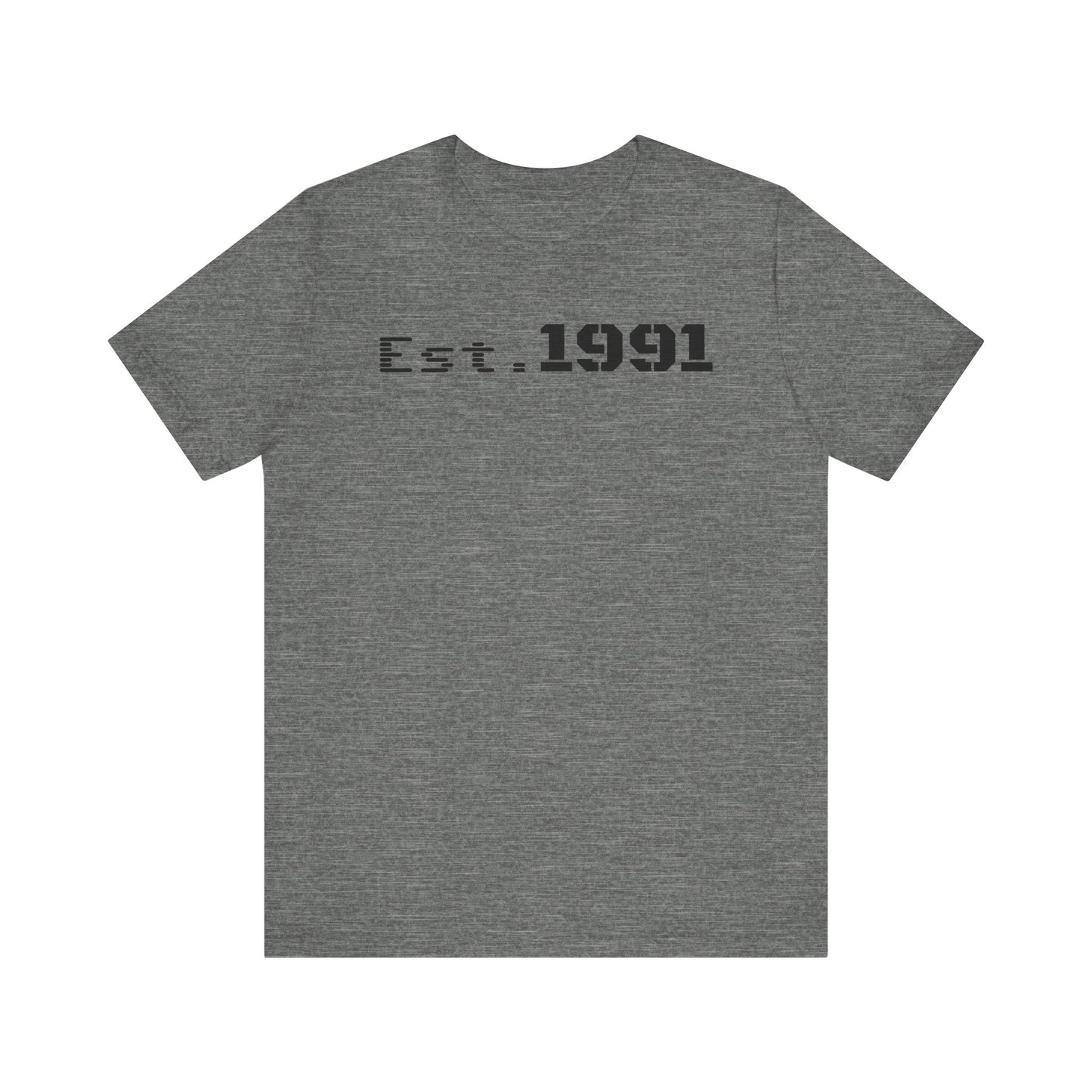 Established 1991 Unisex Jersey Tee | Vintage Anniversary Gift | Casual Wear, Birthday Shirt, Retro Style, Statement Tee, Gift for Him/Her - TRV