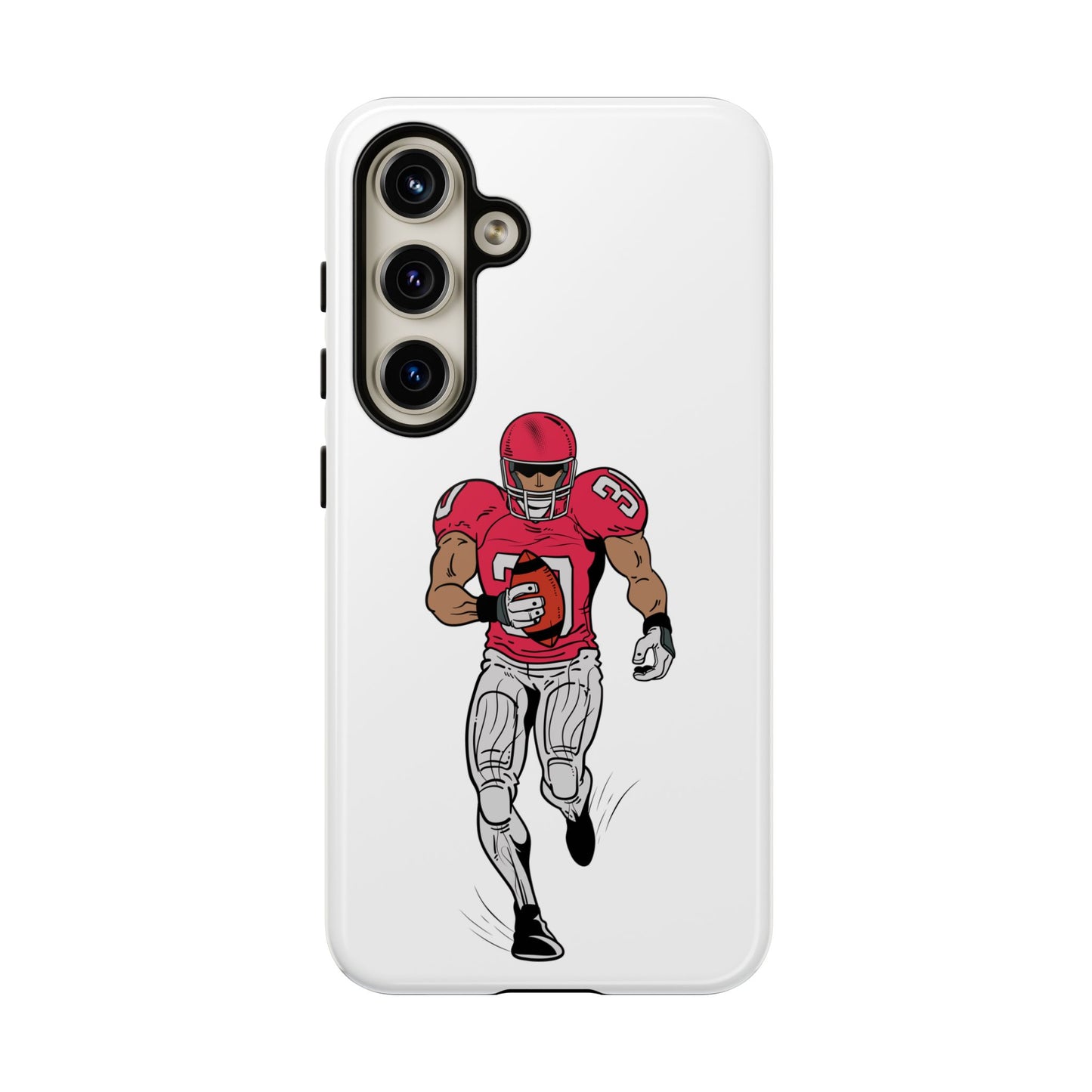 Football Player Tough Case, Sports Phone Cover, Athlete Gift, Tough Phone Case, Fall Sports, Football Lover's Accessory - TRV