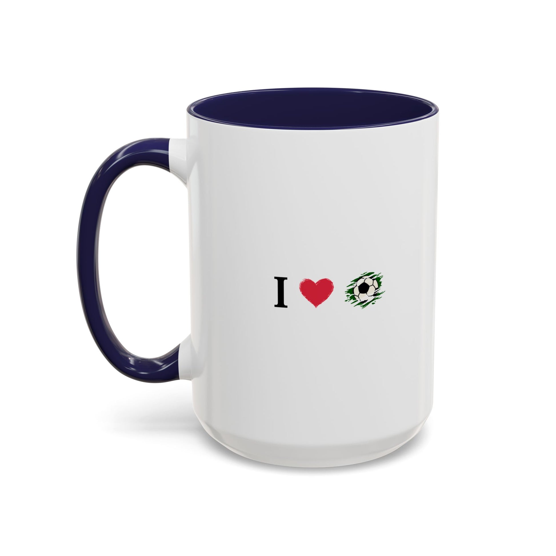 Soccer Love Mug - Accent Coffee Mug (11 & 15oz) | Perfect Gift for Soccer Fans, Sports Gifts, Customized Mugs, Birthday Present, Fan [...] - TRV