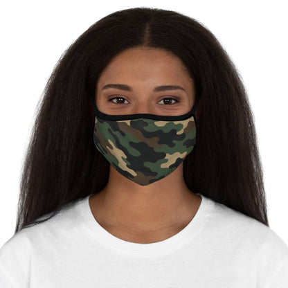 Camouflage Fitted Face Mask | Stylish Reusable Mask for Outdoor Activities, Fashionable Protection for Everyday Use, Gifts for Him - TRV