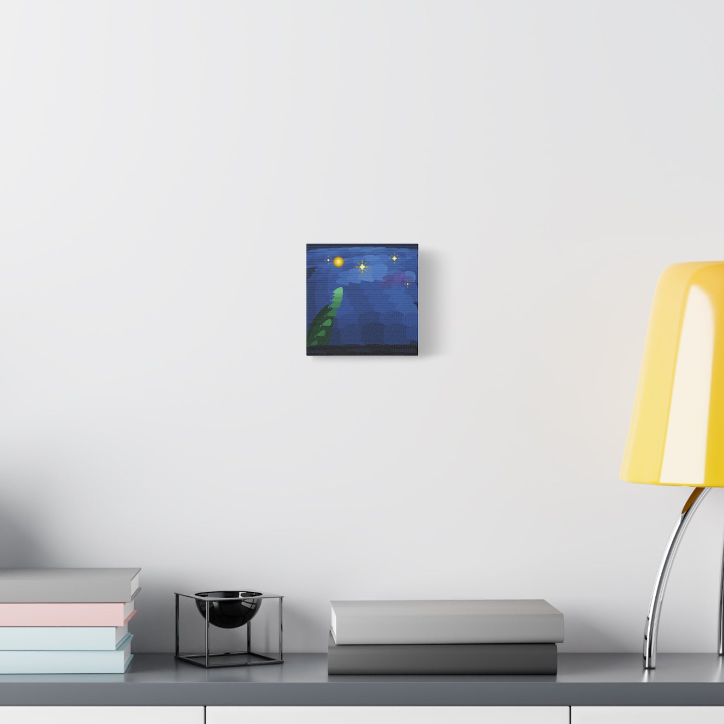 Starry Night Vortex Matte Canvas Stretched 1.25" | Impasto Brushstroke Reproduction