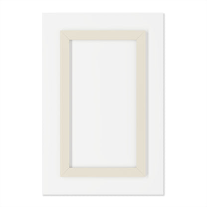 Abstract White Wave Acrylic Print | Wall Art
