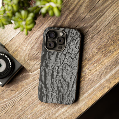 Rustic Bark Phone Case - Tough and Durable Protection - TRV