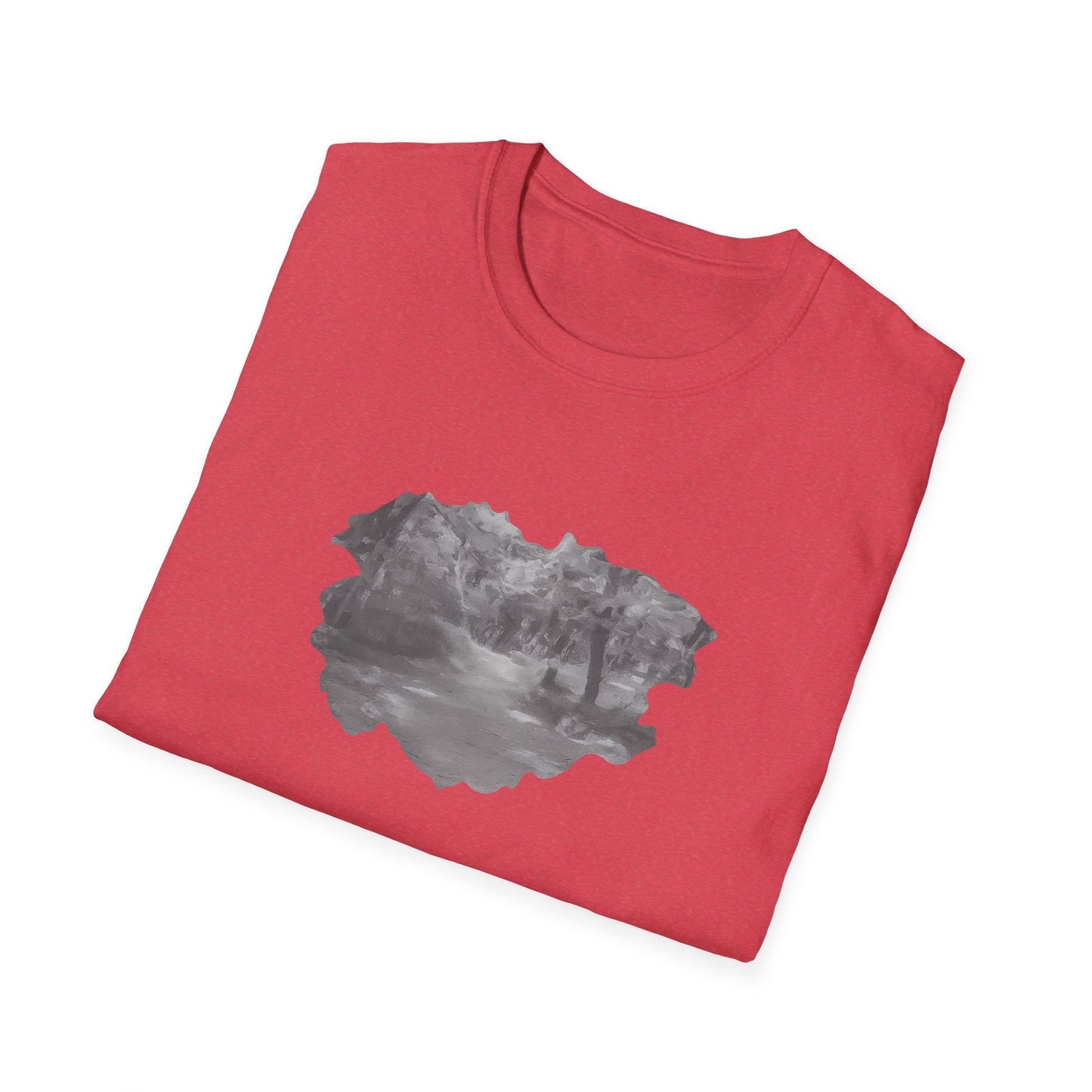 Serene Nature Landscape T-Shirt - Comfortable Unisex Tee, Outdoor Adventures, Nature Lover Gift, Casual Wear, Stylish Spring Top - TRV