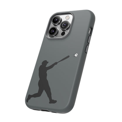 Printify baseball batter phone case, tough protective smartphone cover with baseball player design for fans.