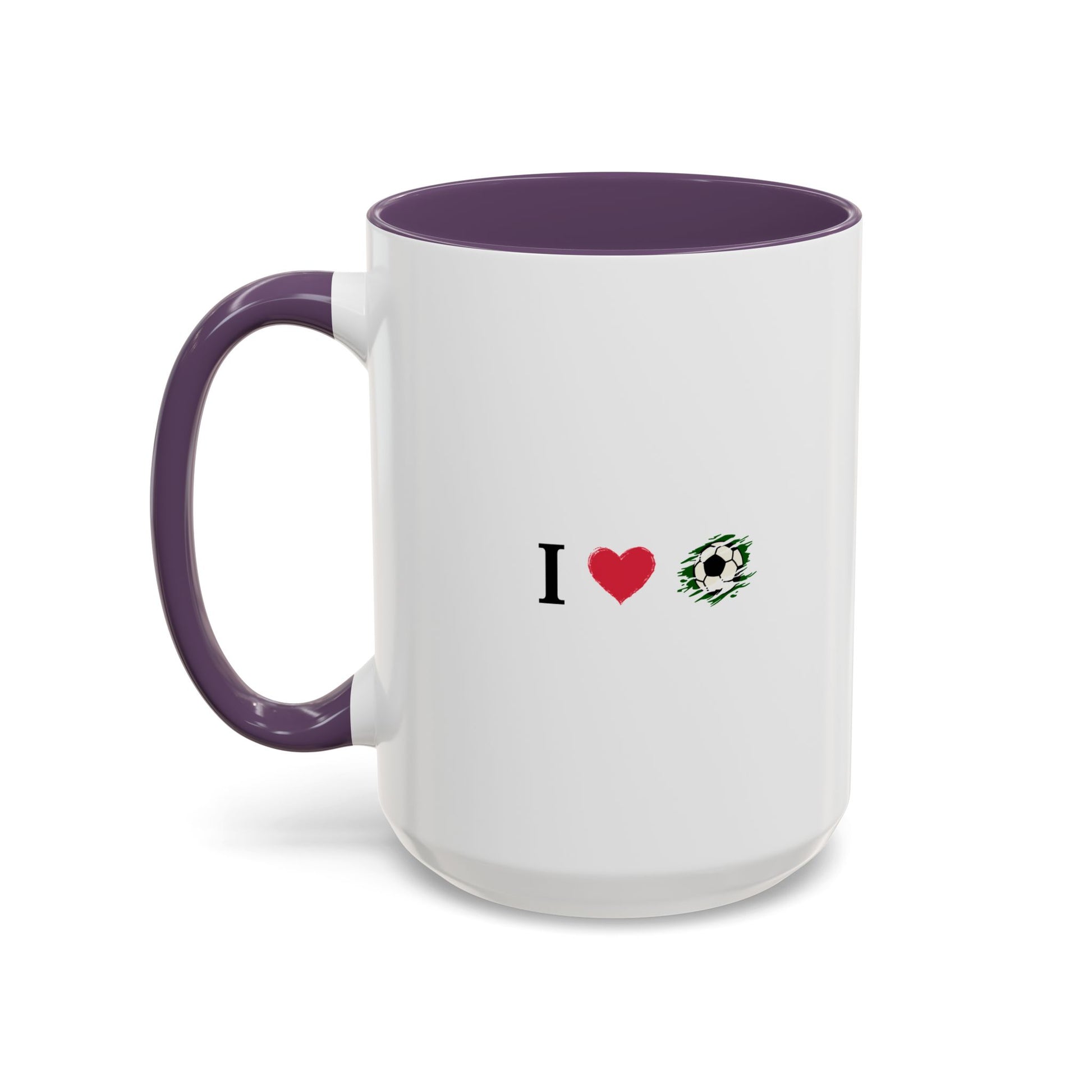 Soccer Love Mug - Accent Coffee Mug (11 & 15oz) | Perfect Gift for Soccer Fans, Sports Gifts, Customized Mugs, Birthday Present, Fan [...] - TRV