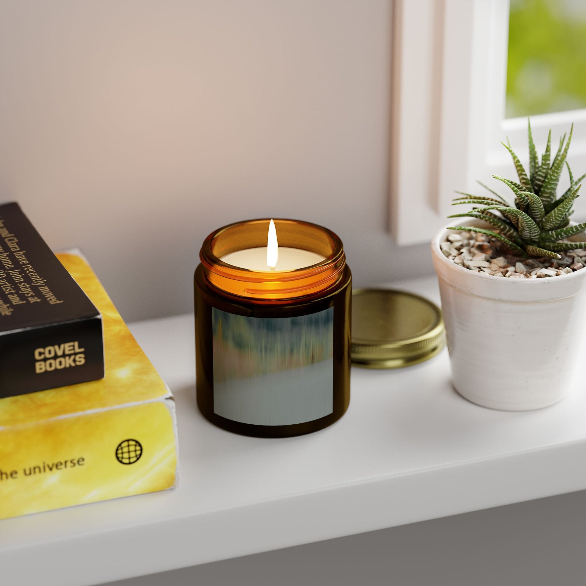 Aromatic Coconut Apricot Candles - 4oz & 9oz | Relaxing Home Fragrance - TRV