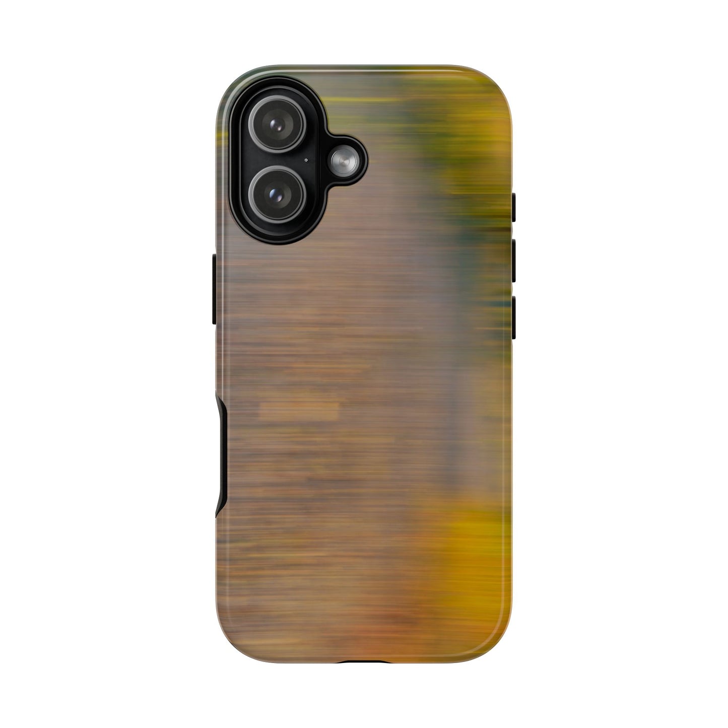 Autumn Blur Tough Phone Case — Fall Colors Protective iPhone Cover