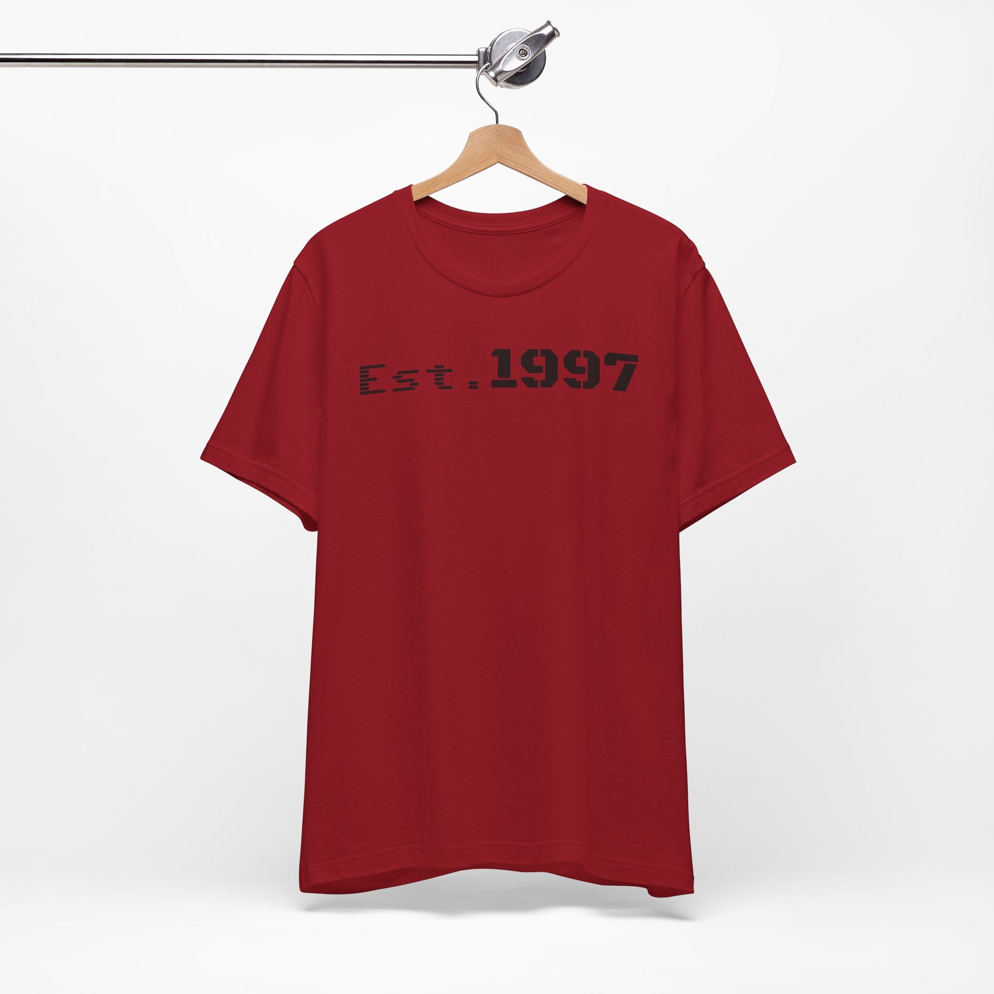 Vintage Est. 1997 Unisex Tee, Gift for Birthdays, Celebrations, Casual Wear, Retro Fashion, Cool Graphic T-Shirt - TRV