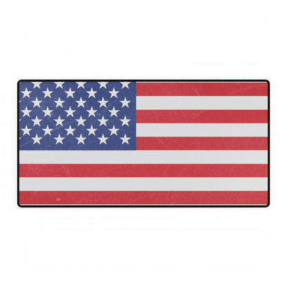 Patriotic Desk Mat - American Flag Desk Pad, Home Office Decor, Gamer Mat, USA Pride, Independence Day Gift