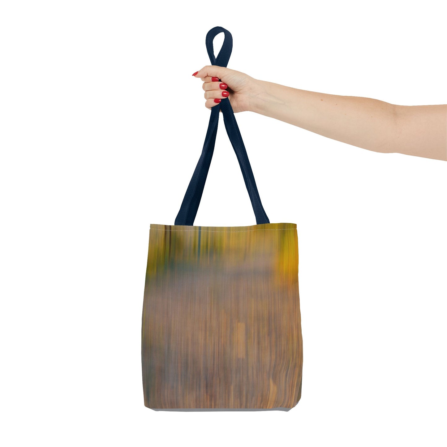 Abstract Art Tote Bag - Stylish and Eco-Friendly Diagonal Stripes for Everyday Use - TRV