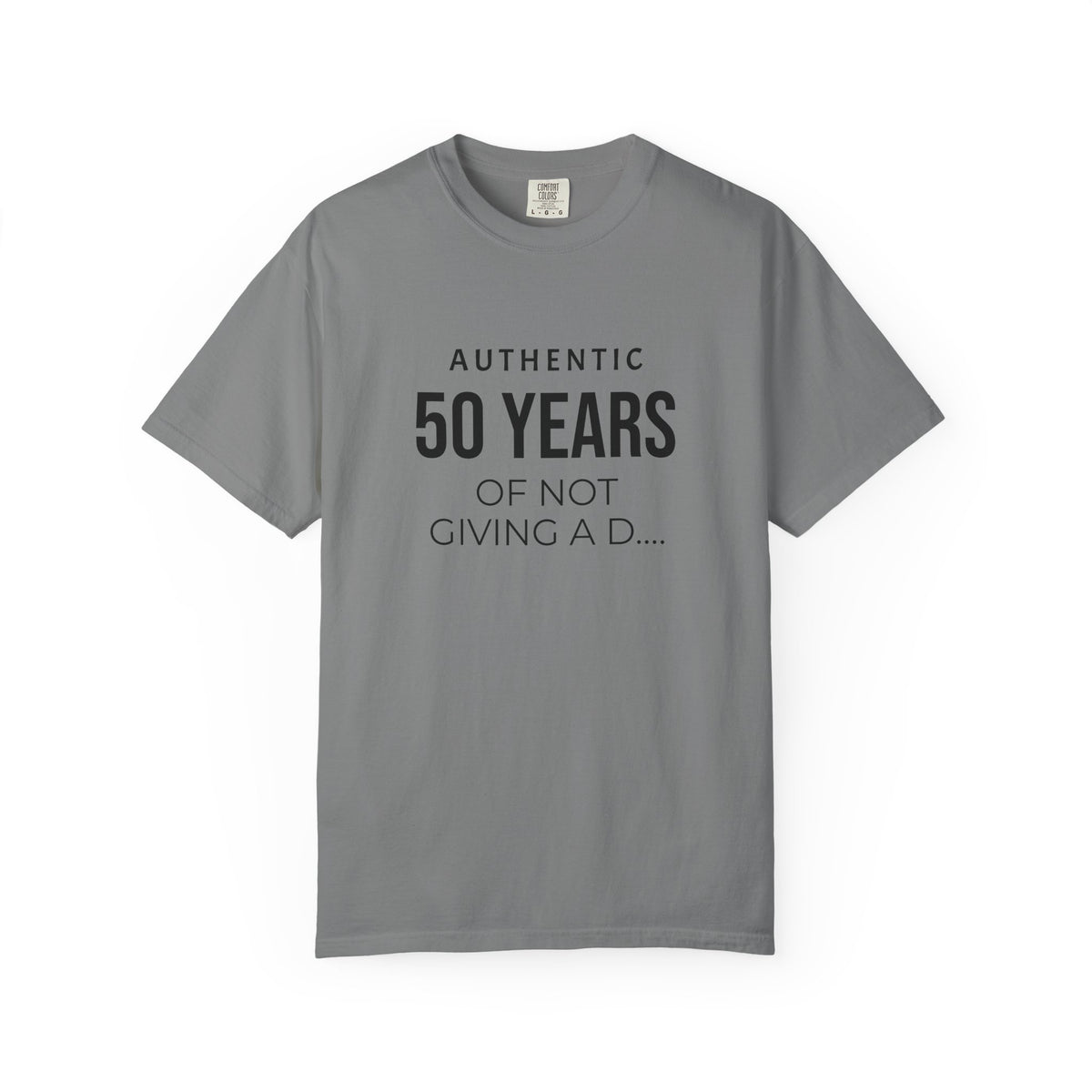 Custom garment-dyed T-shirt by Printify featuring a comfortable fit and vibrant color, perfect for personalized designs.