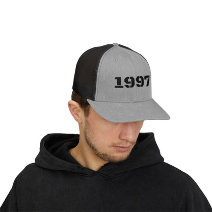 1997 Snapback Trucker Cap, Vintage Style Hat, Year Birth Cap, Trendy Dad Hat, Cool Casual Cap, Gift for 90s Kids - TRV