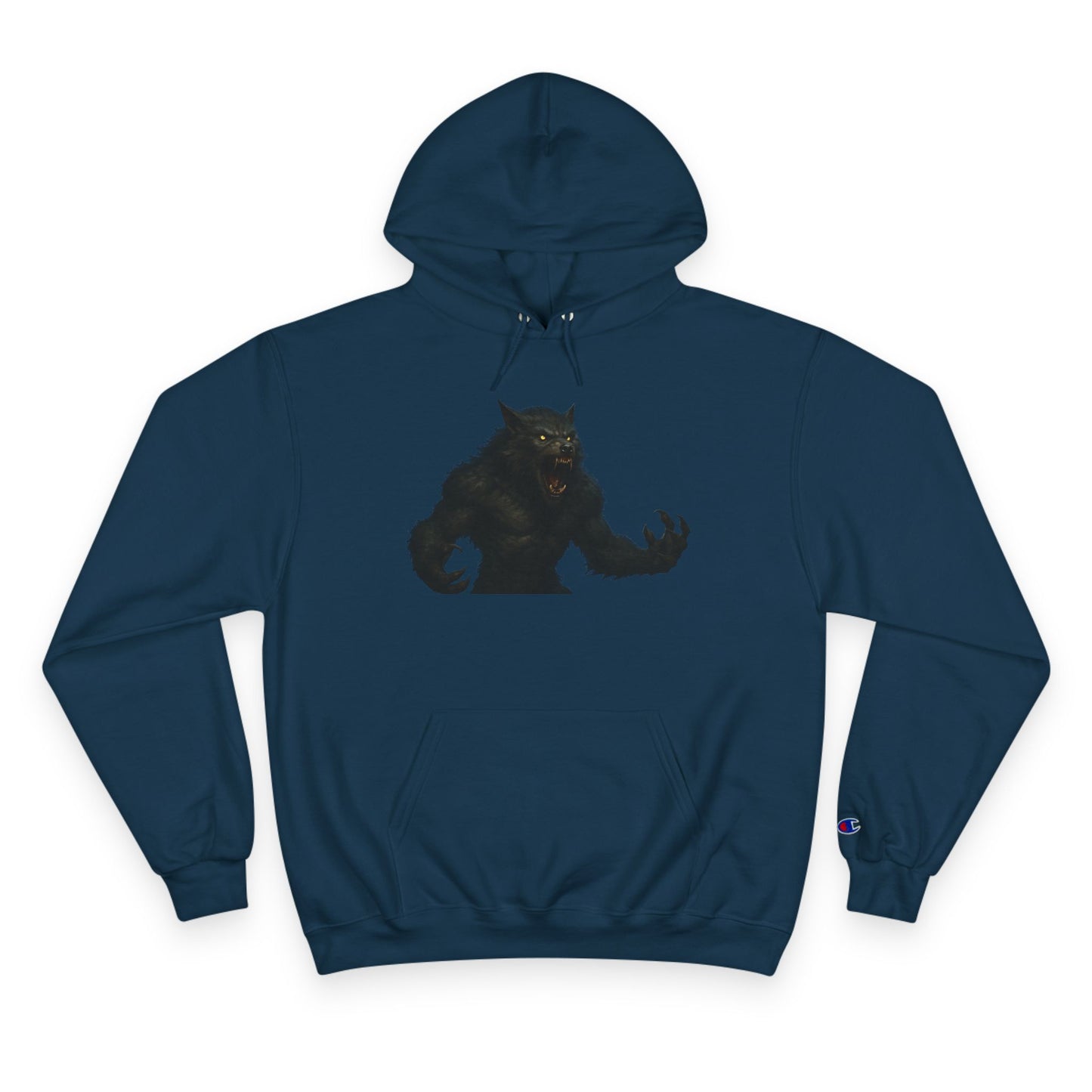 Werewolf Champion Hoodie - Edgy Graphic Sweatshirt for Gamers, Perfect for Gifts, Casual Wear, Fall Fashion, Anime Lovers - TRV
