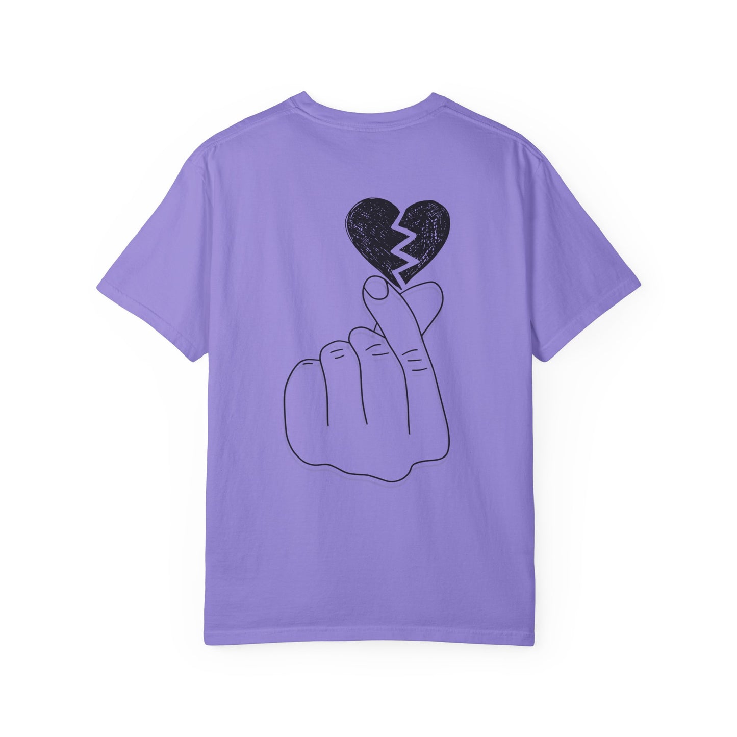 Heartbreak Unisex Garment-Dyed T-Shirt - Trendy Casual Tee for Self-Expression