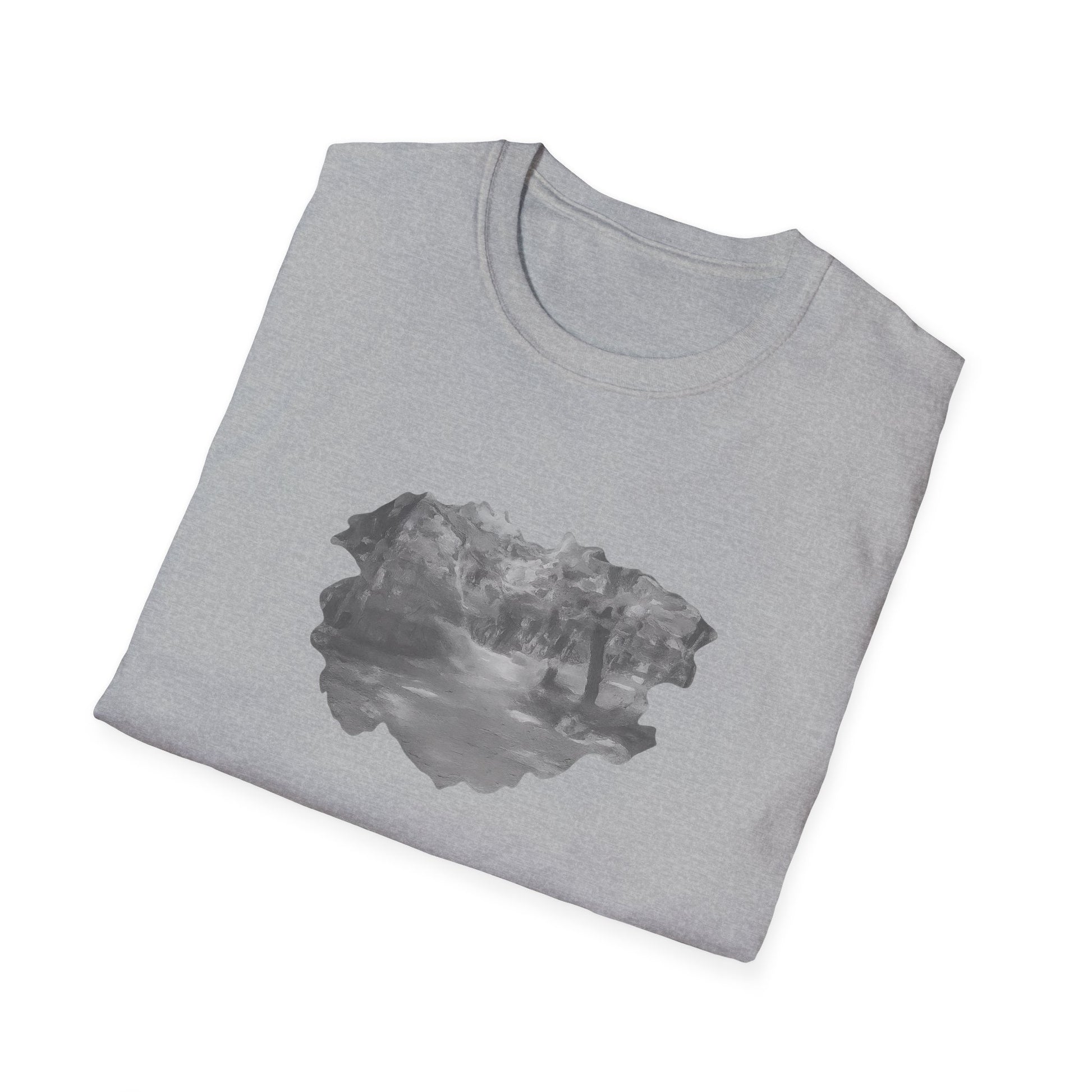 Serene Nature Landscape T-Shirt - Comfortable Unisex Tee, Outdoor Adventures, Nature Lover Gift, Casual Wear, Stylish Spring Top - TRV