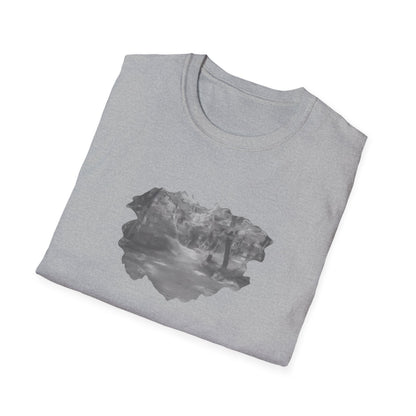 Serene Nature Landscape T-Shirt - Comfortable Unisex Tee, Outdoor Adventures, Nature Lover Gift, Casual Wear, Stylish Spring Top - TRV