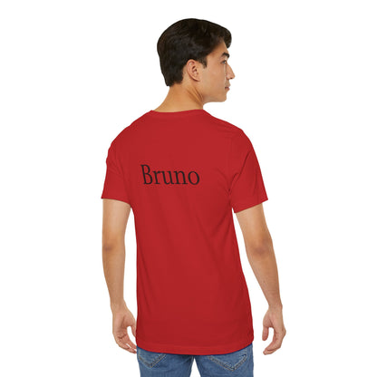 Unisex custom T-shirt by Printify featuring a blank design ready for personal customization, made from soft fabric.