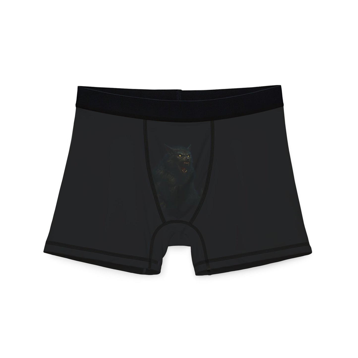 Werewolf Men's Boxers with Unique Designs, Men's Gift for Holidays, Stylish AOP Boxers, Fashionable Underwear for Men - TRV