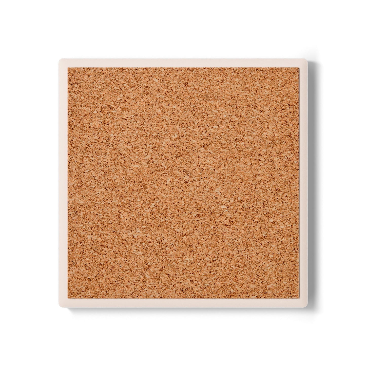 Camo Ceramic Coaster — Green Woodland Camouflage Drink Protector