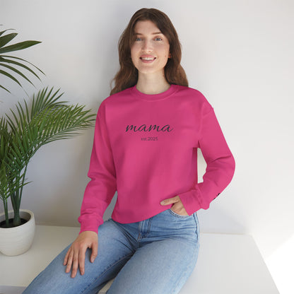 mama sweatshirt | simple script mom pullover - TRV