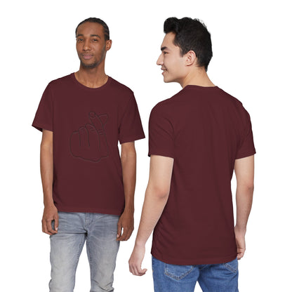 Minimalist Hand Sign Unisex Tee | Casual Everyday Wear | Perfect for Gift Givers